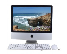 Apple iMac 20" Core 2 Duo E8135 2.4GHz All-in-One Computer -1GB 250GB DVD±RW/Radeon HD 2400 XT/AirPort/BT/Cam/OSX