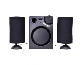 VIBE VS-521 3-Piece 2.1-Channel Multimedia Speaker System (Black)