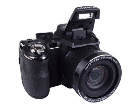 Fujifilm FinePix S4300 26x Optical Zoom Digital HD Camera (Black) Viziotech