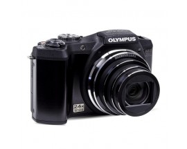 Olympus SZ-31MR 16MP 24x Wide Optical/4x Digital Zoom HD/3D Camera (Black/Silver)
