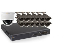 24 Channel DVR | 13 Cams | 540-600TVL Res | 120ft Night Vision 