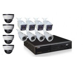 32 Channel DVR | 12 Cams | 600/650TVL Res | 100/120ft Night Vision 