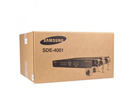 Samsung SDE 8-Channel 1TB DVR Home Security System w/6 Night-Vision & Weatherproof Cameras